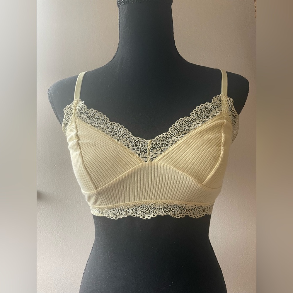 Yellow Colsie Lace Bralette